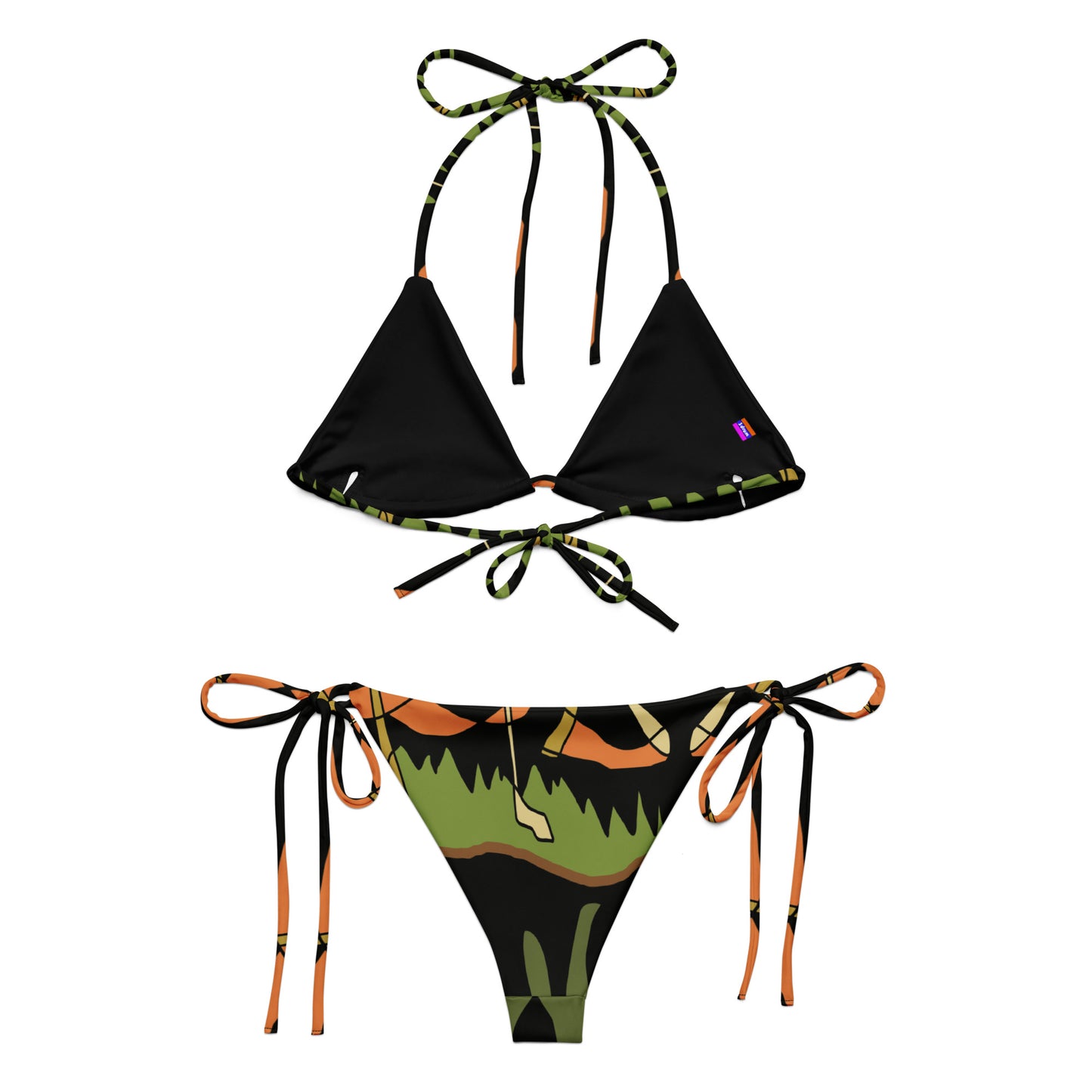 Bikini de triángulo reciclado