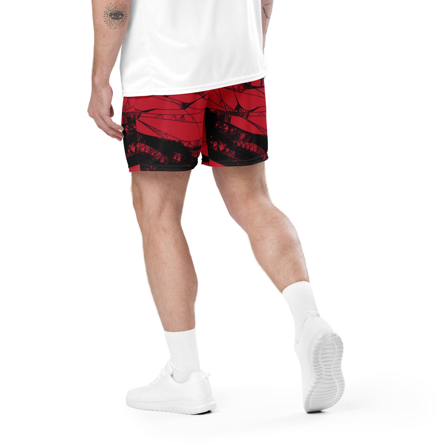 Shorts de malla unisex