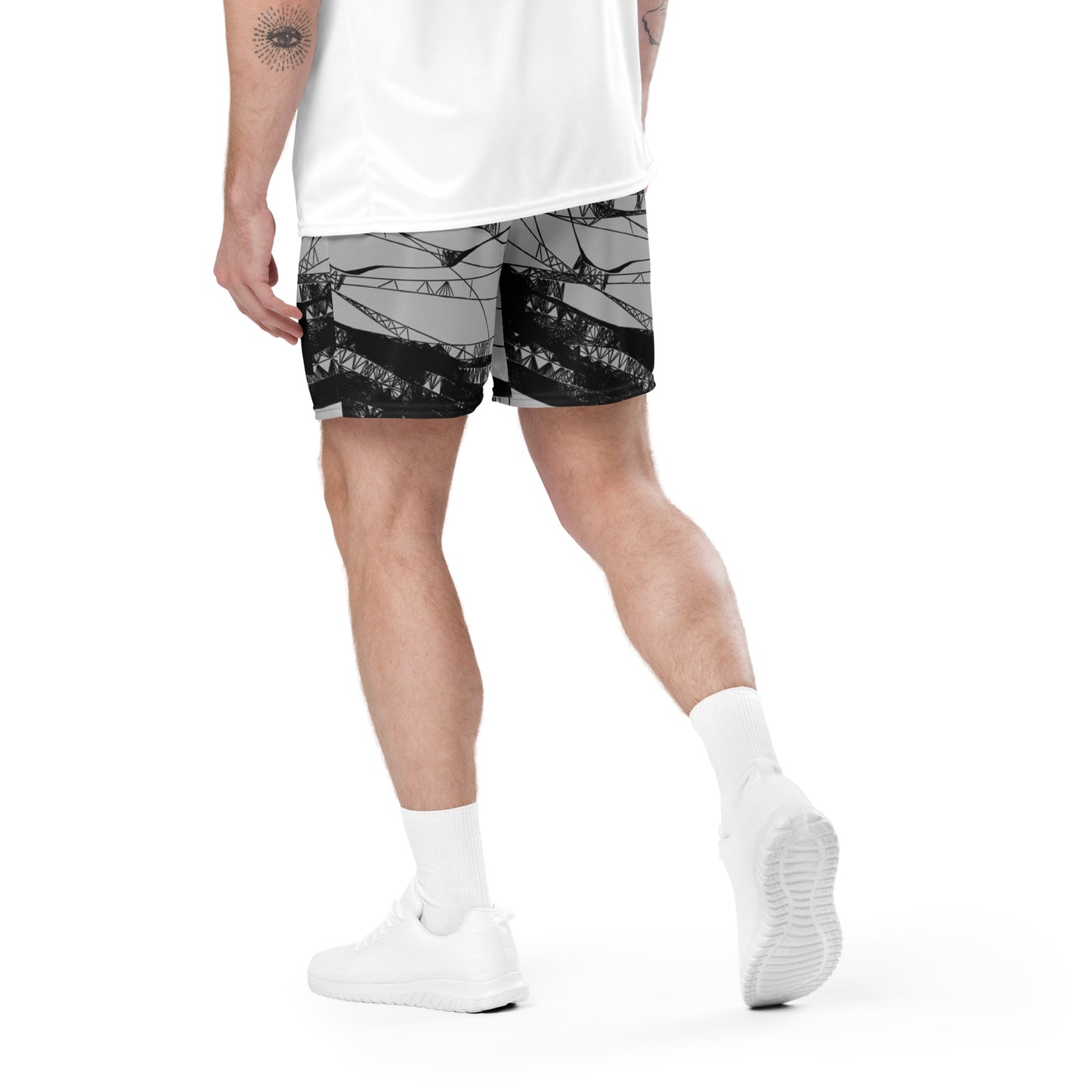 Shorts de malla unisex