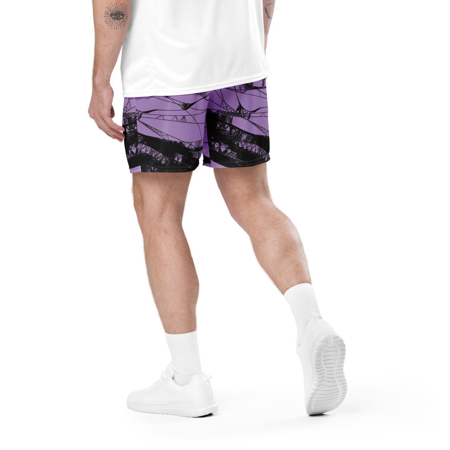 Shorts de malla unisex