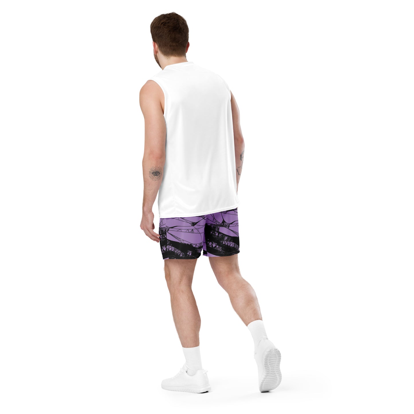 Shorts de malla unisex