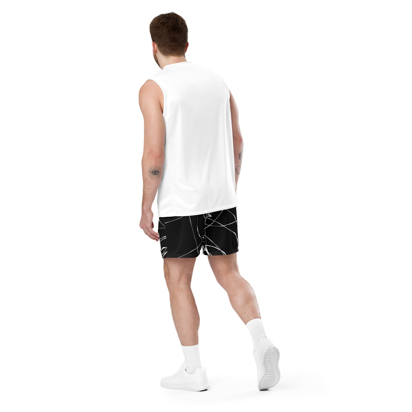 Shorts de malla unisex