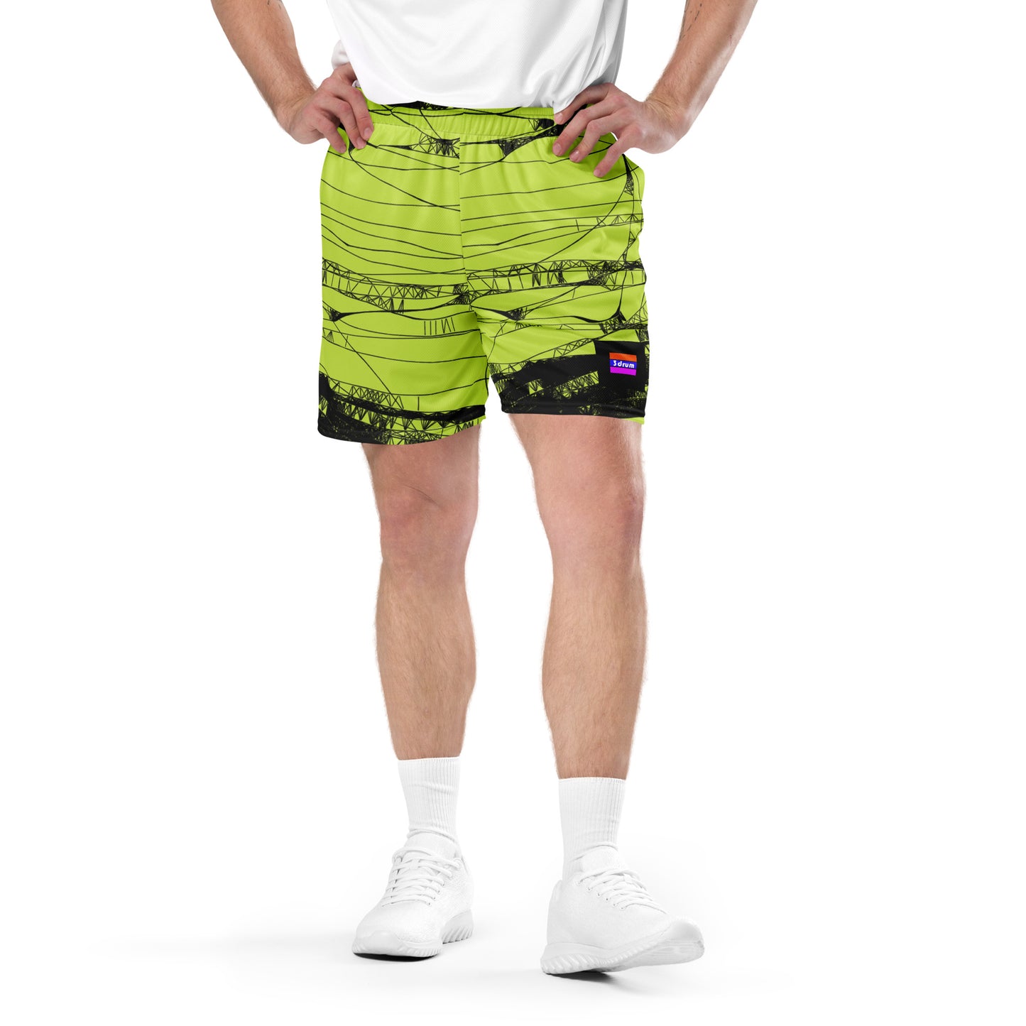 Shorts de malla unisex