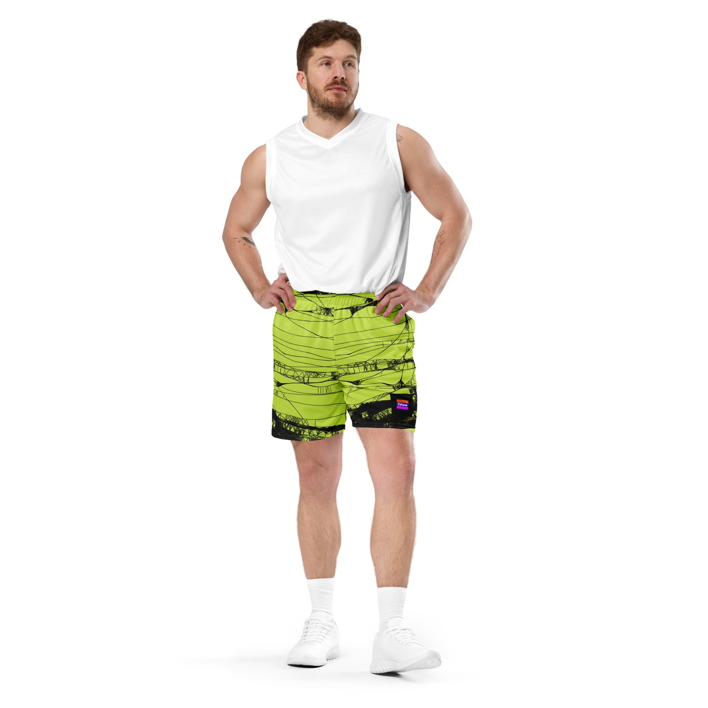 Shorts de malla unisex