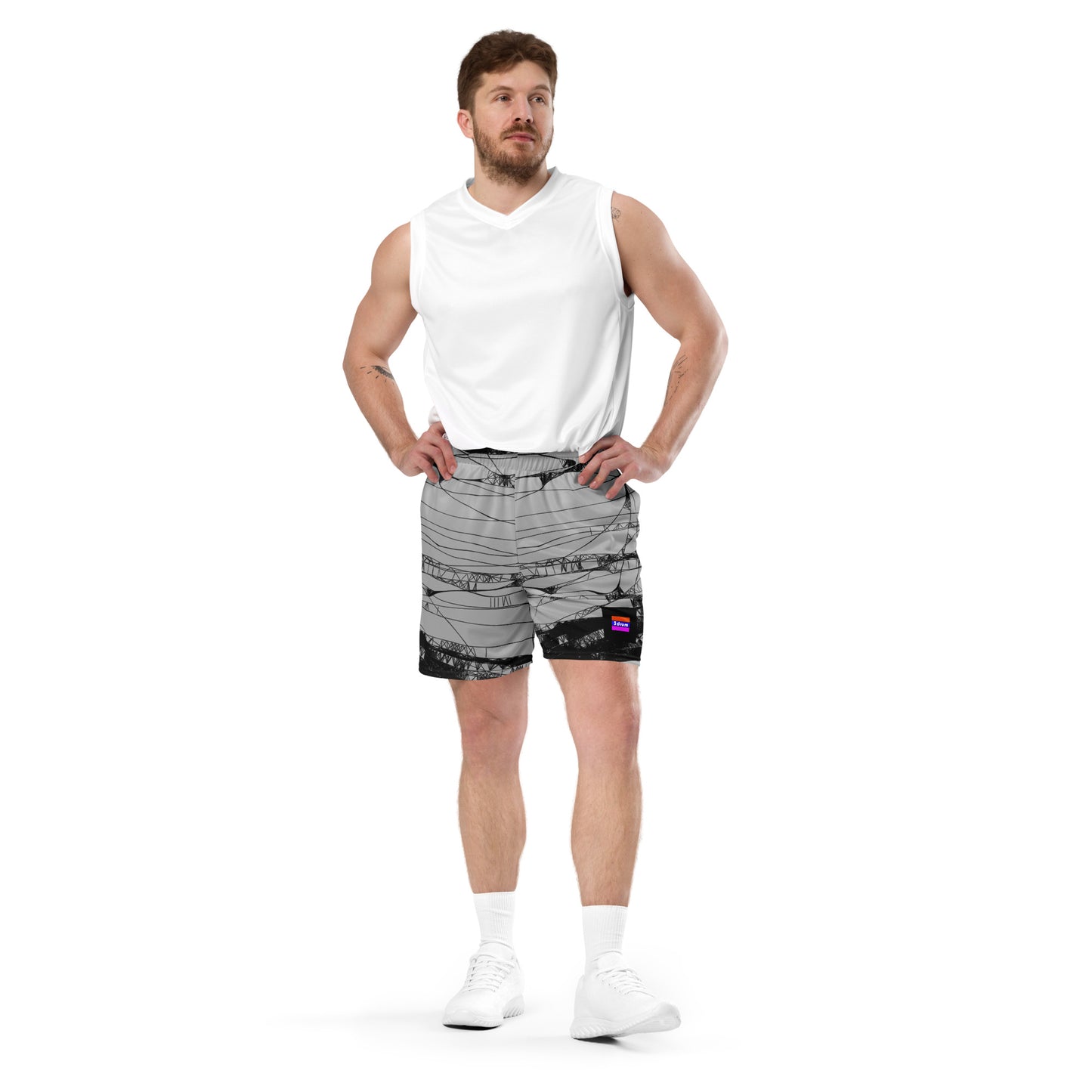 Shorts de malla unisex