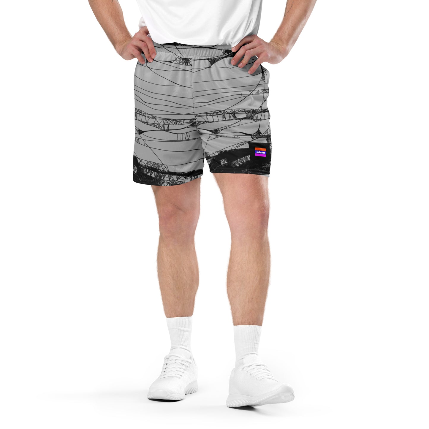 Shorts de malla unisex