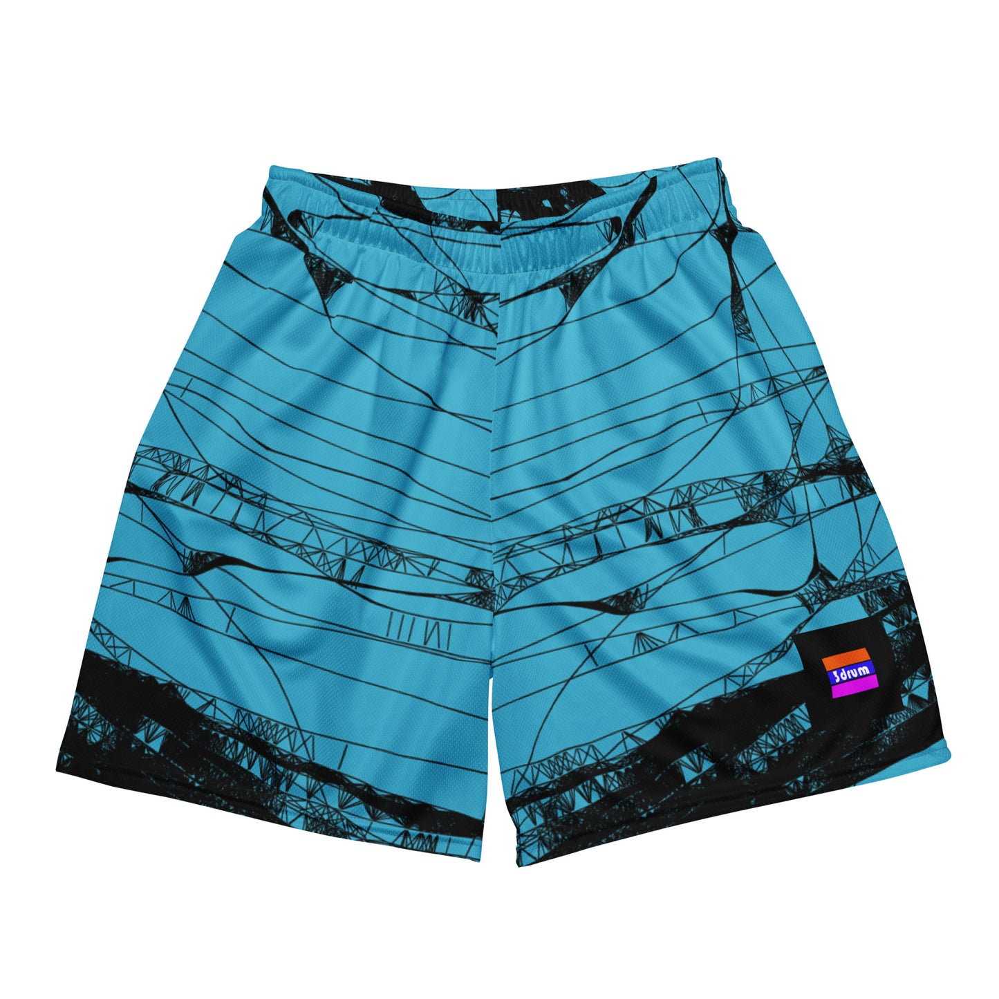 Shorts de malla unisex