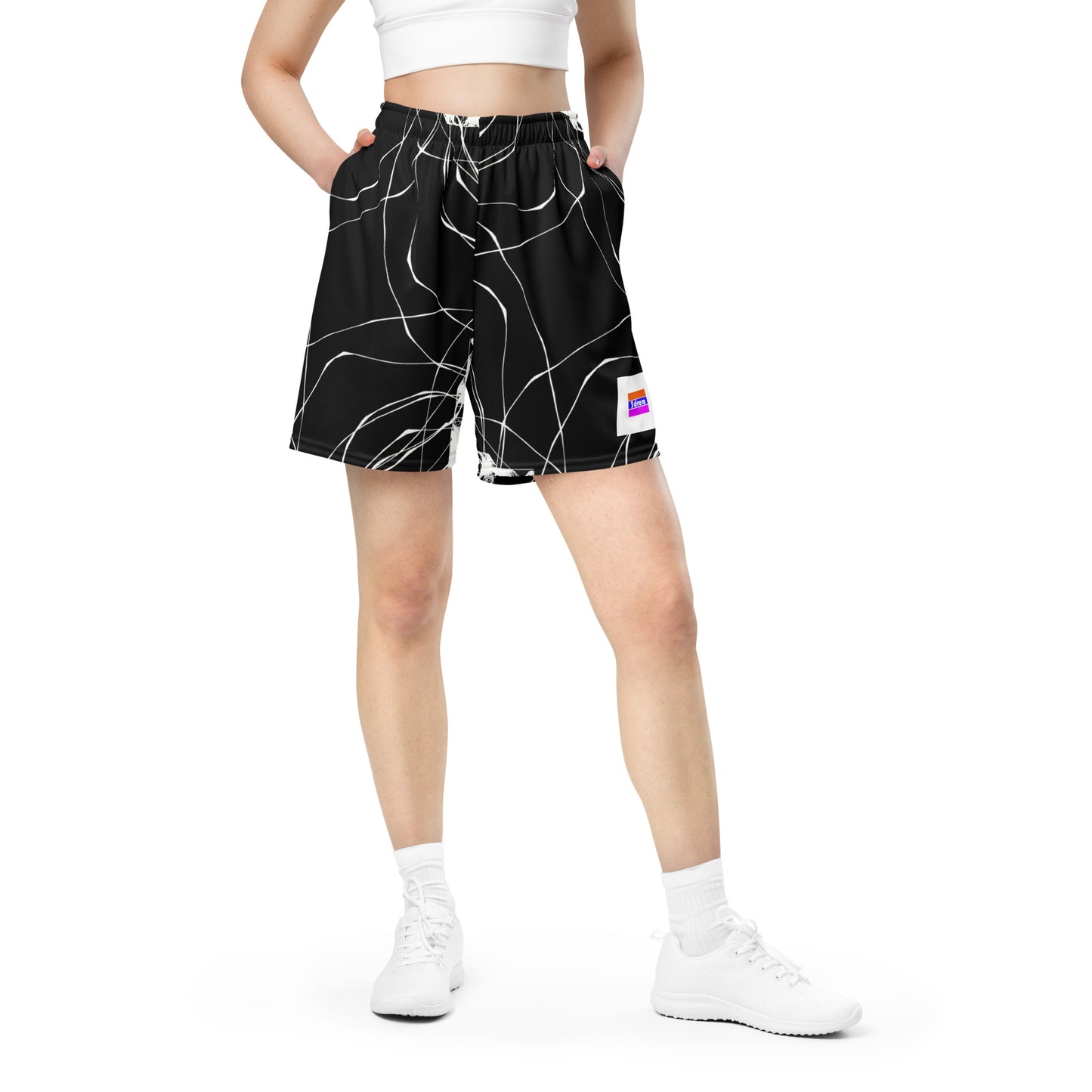 Shorts de malla unisex