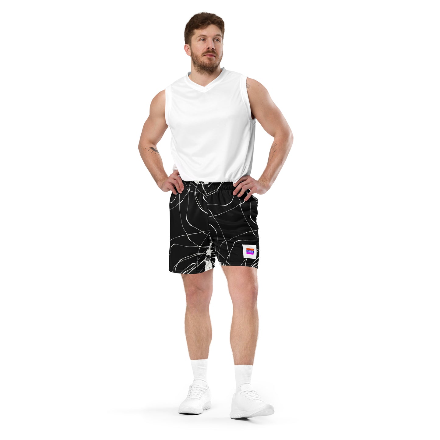 Shorts de malla unisex