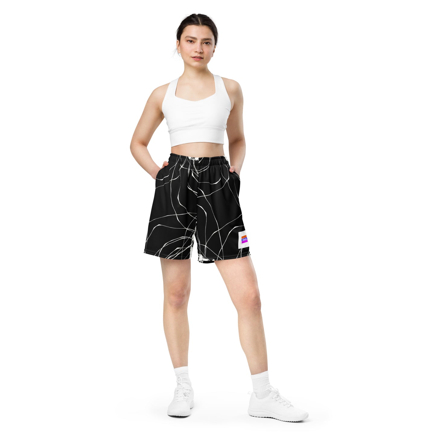 Shorts de malla unisex