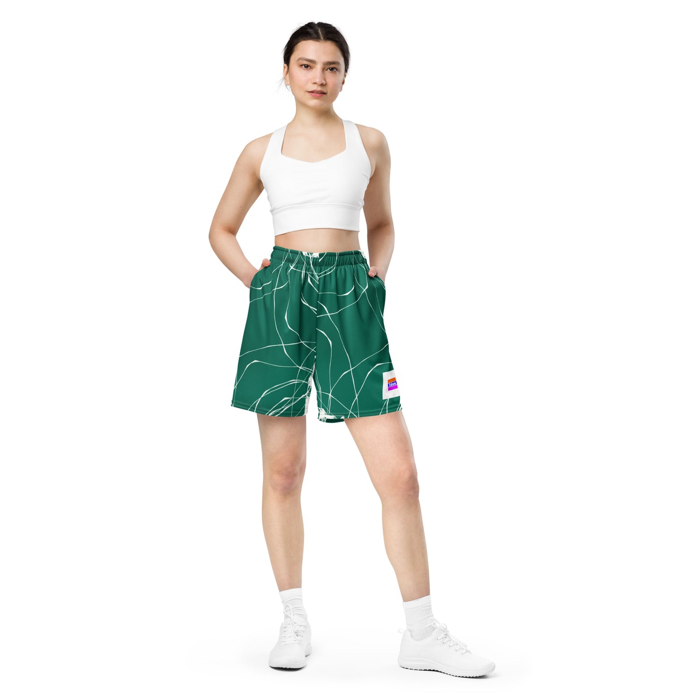 Shorts de malla unisex