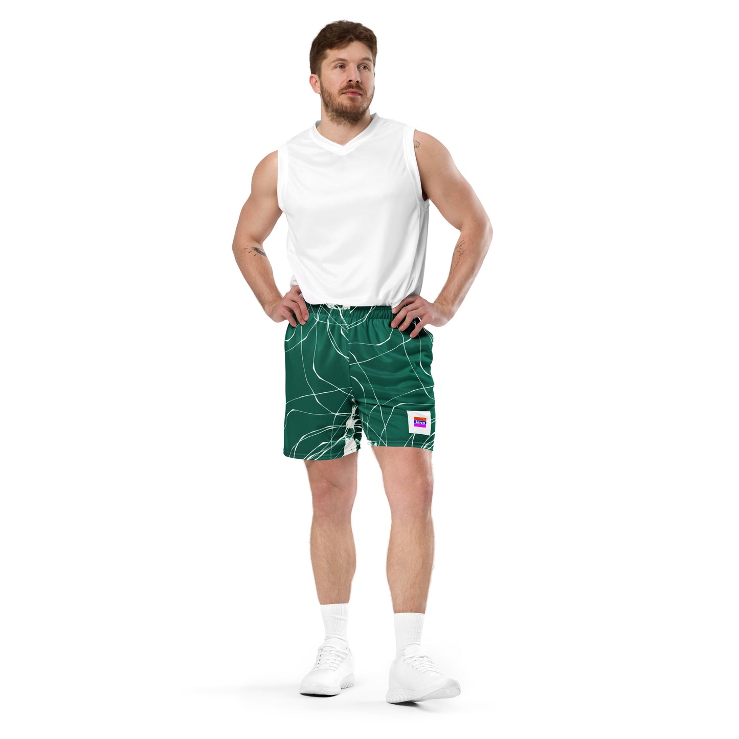 Shorts de malla unisex