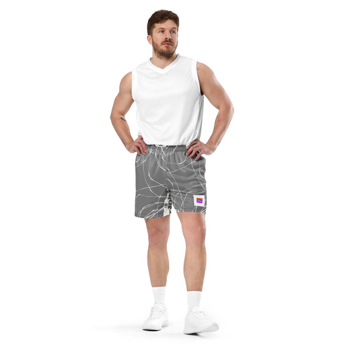 Shorts de malla unisex