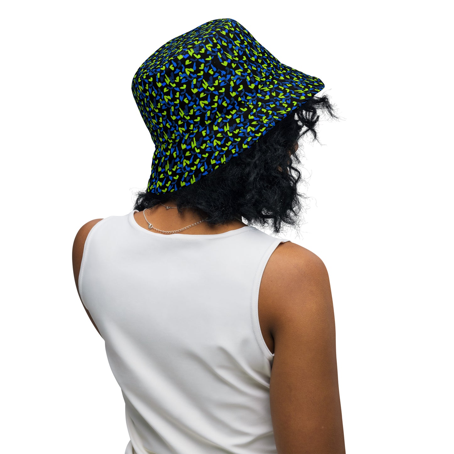 Gorro de pescador reversible