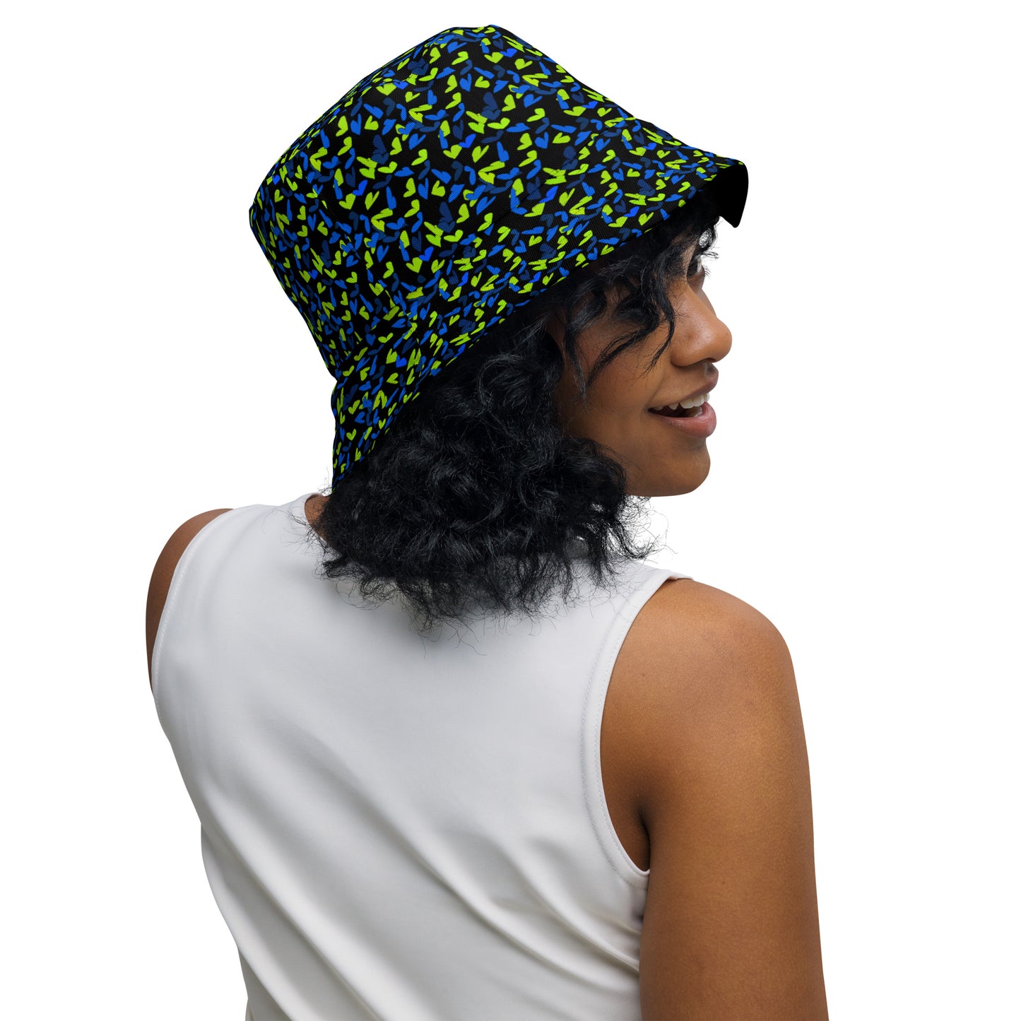 Gorro de pescador reversible