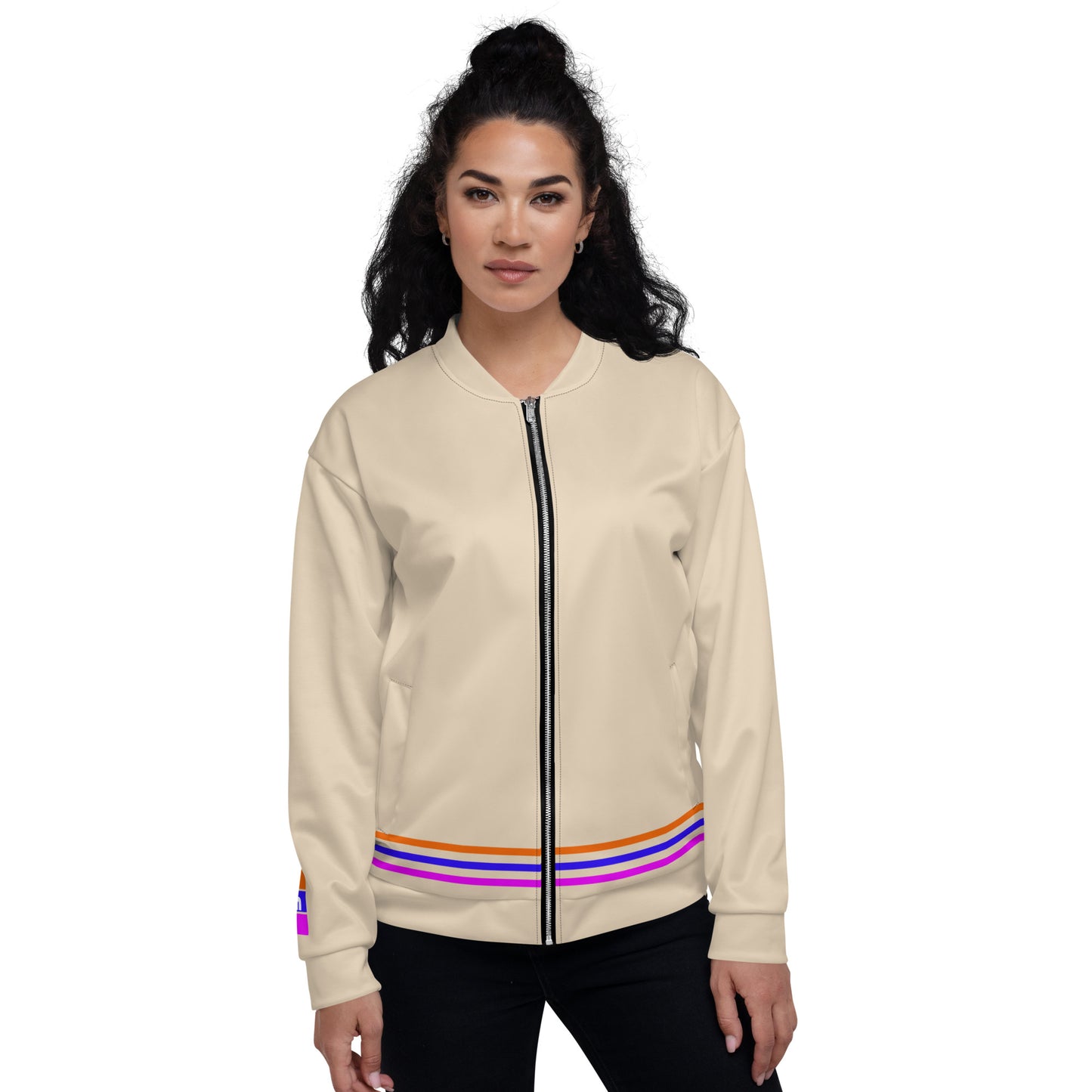 Chaqueta bomber all over unisex