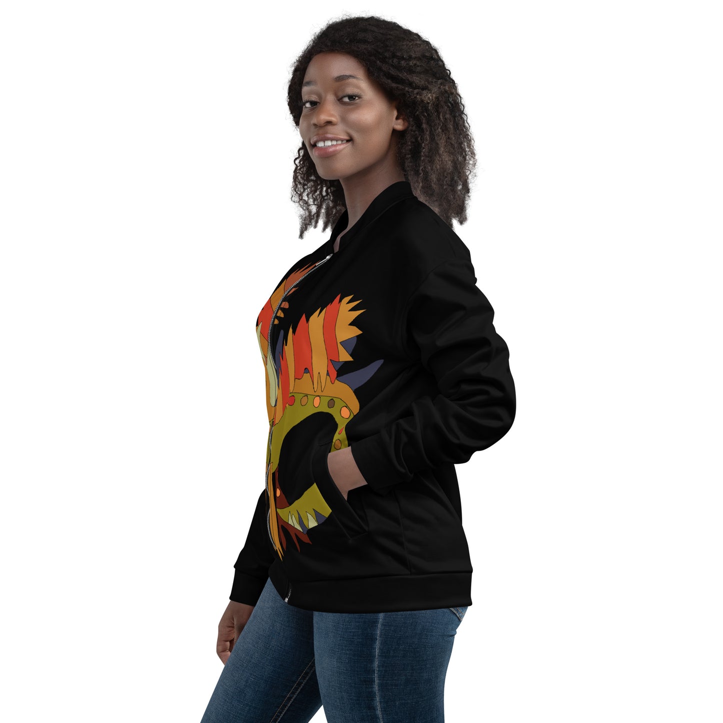 Chaqueta bomber all over unisex