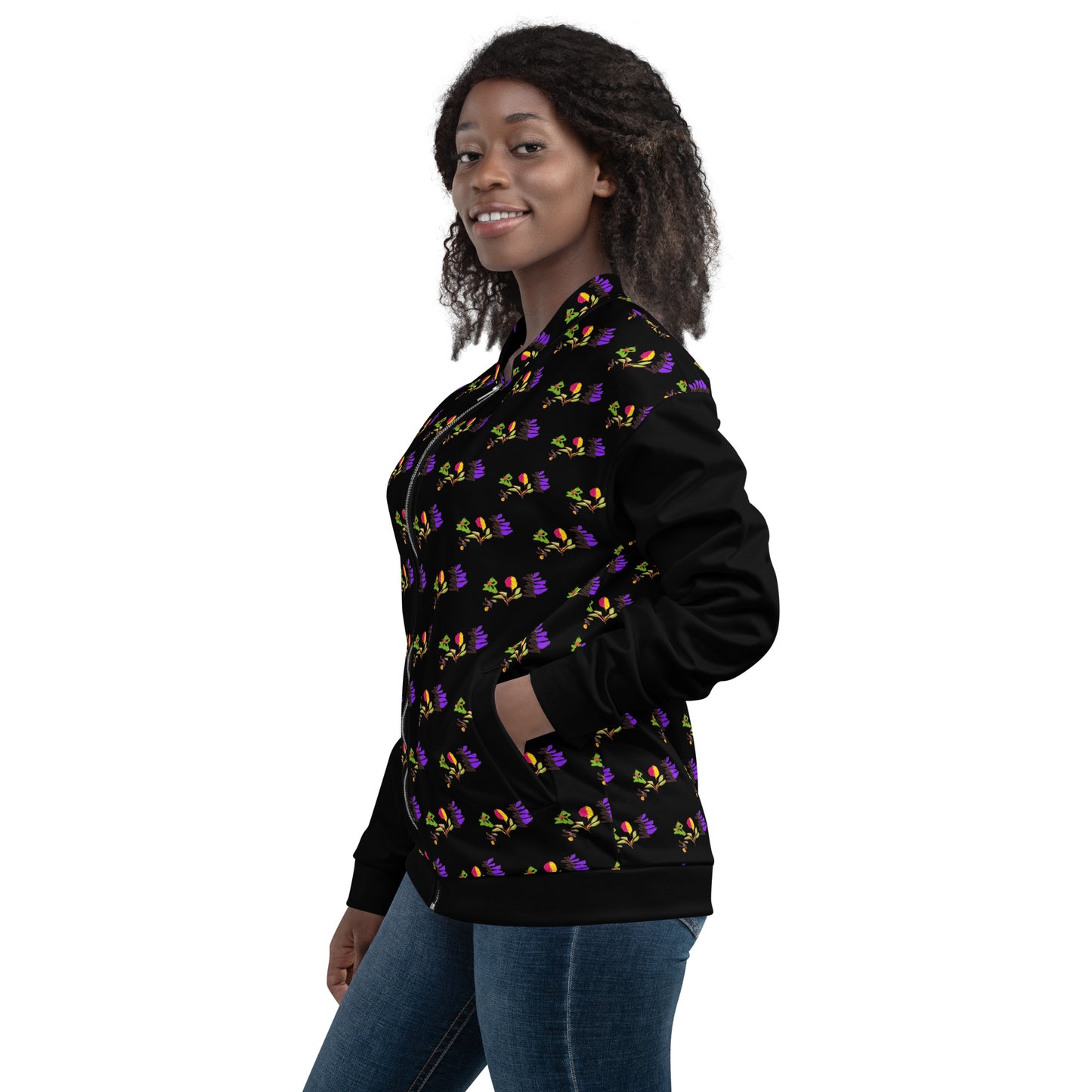 Chaqueta bomber all over unisex