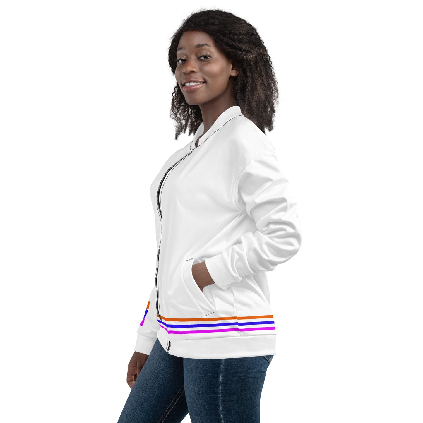 Chaqueta bomber all over unisex