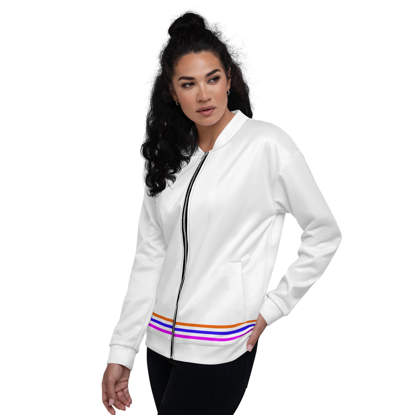 Chaqueta bomber all over unisex