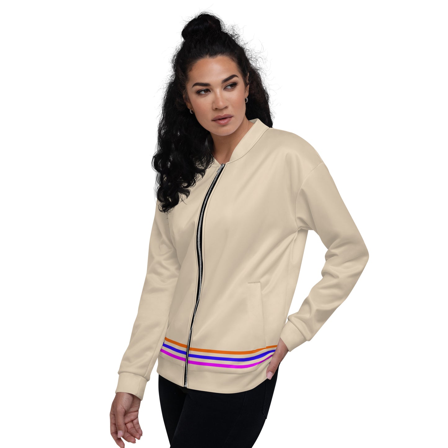 Chaqueta bomber all over unisex