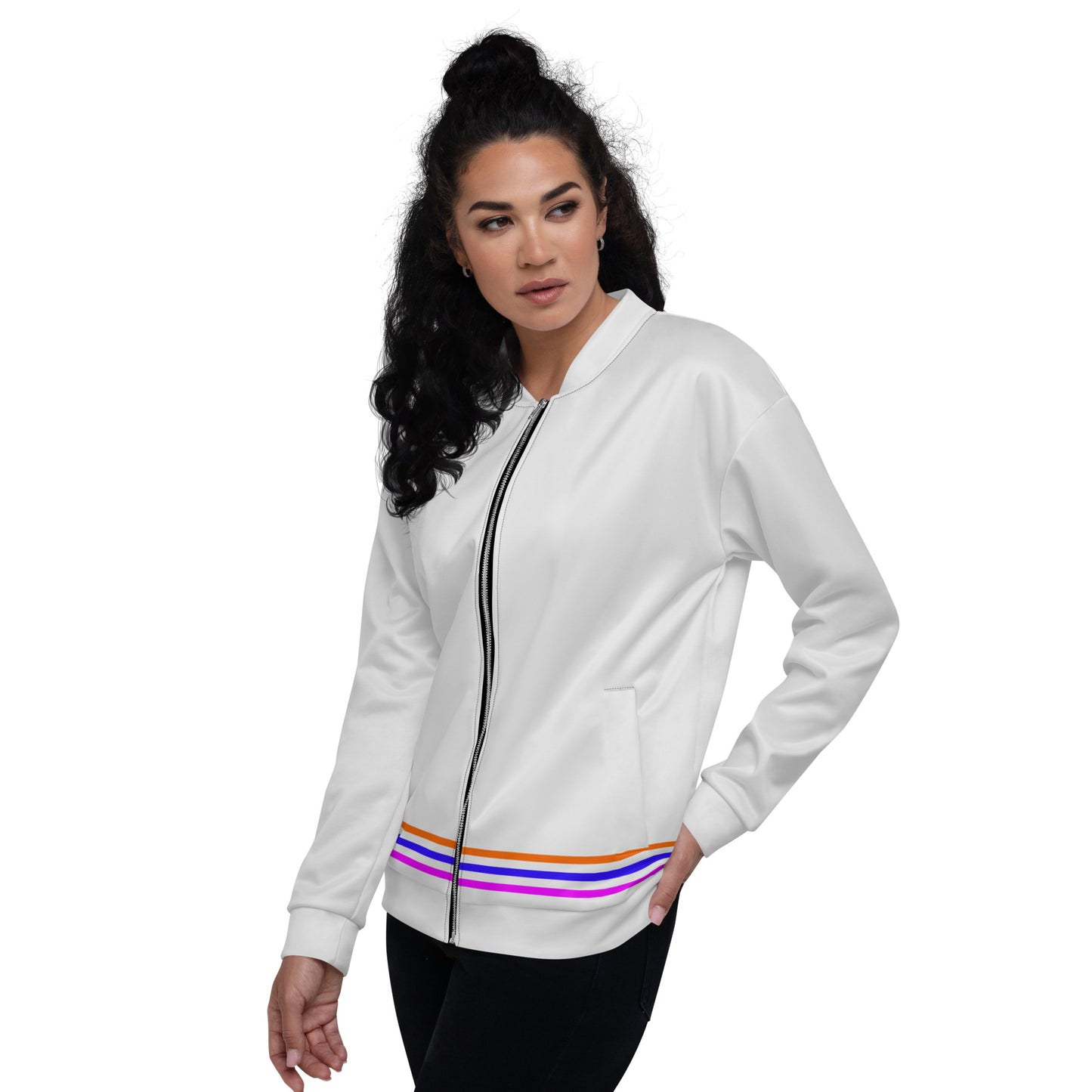 Chaqueta bomber all over unisex