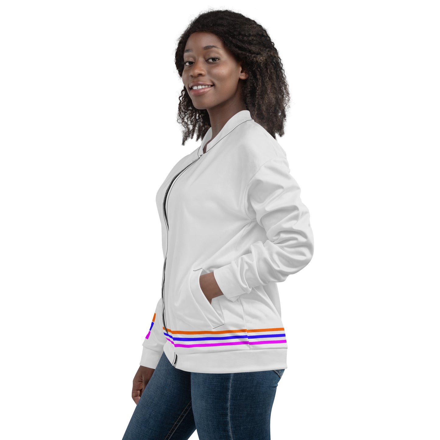 Chaqueta bomber all over unisex