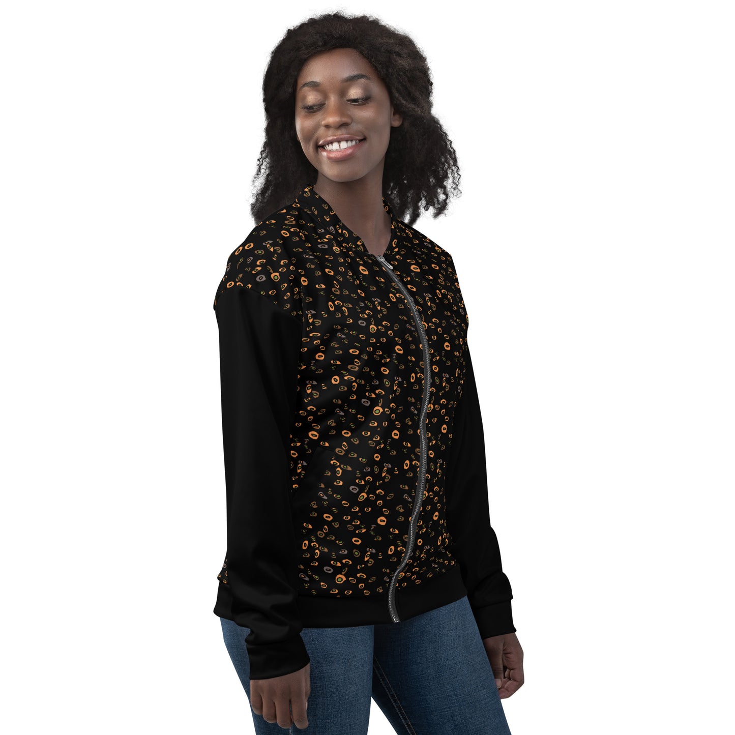 Chaqueta bomber all over unisex