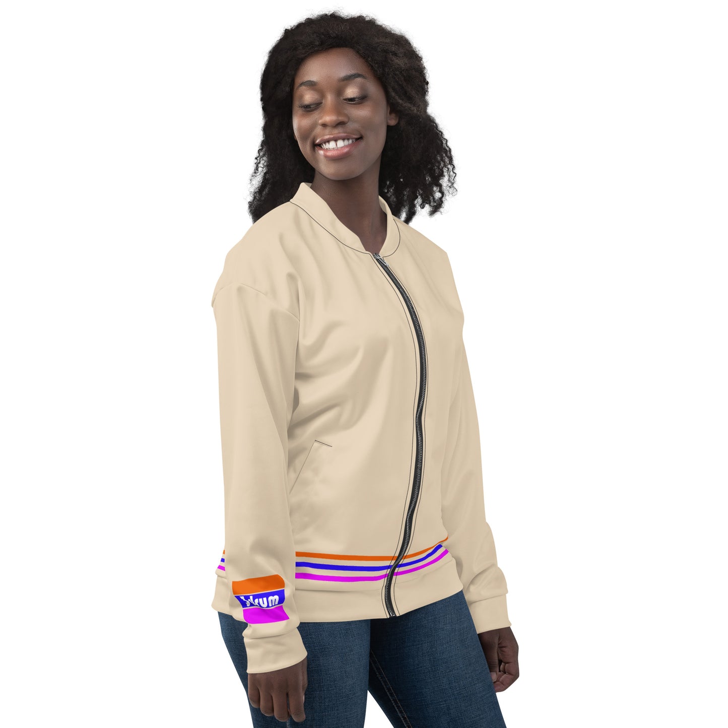 Chaqueta bomber all over unisex