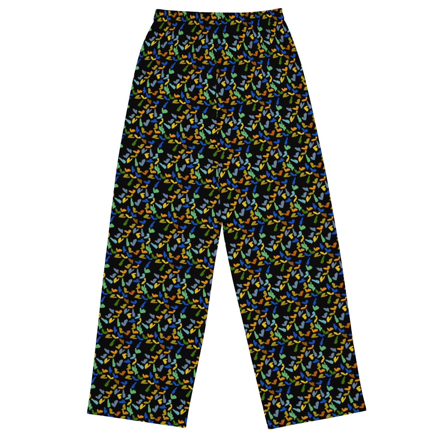 Pantalón ancho all over unisex