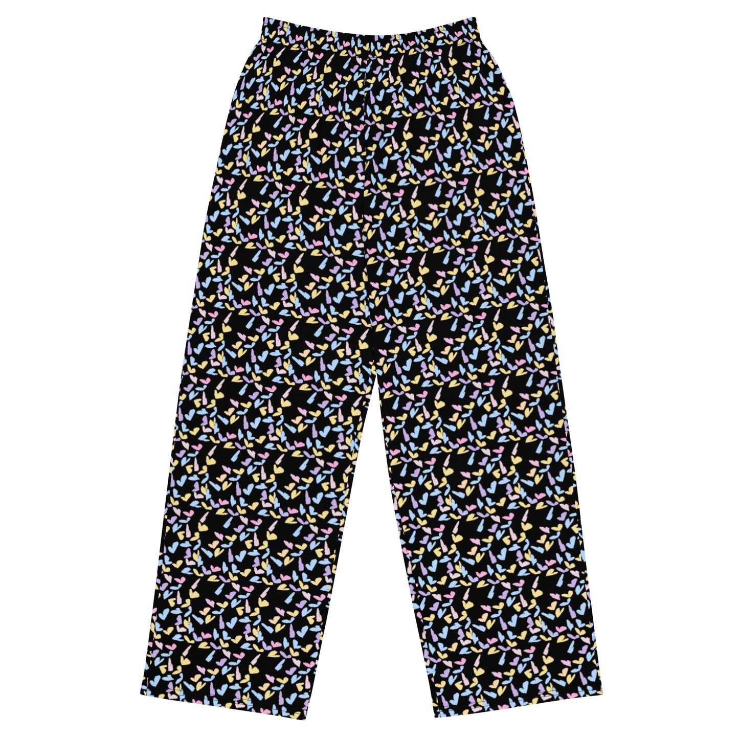 Pantalón ancho all over unisex