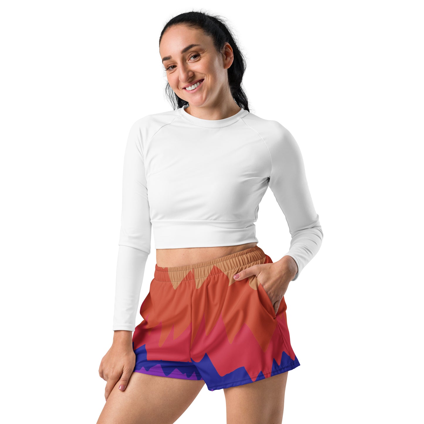 Shorts de deporte reciclados para mujer