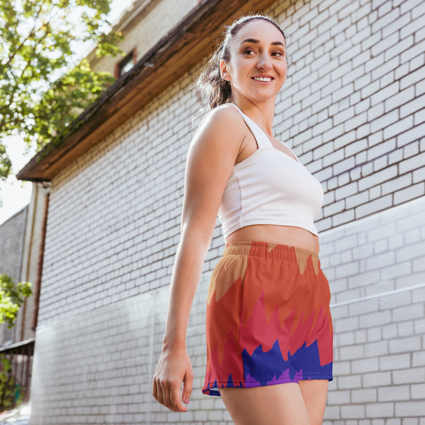 Shorts de deporte reciclados para mujer