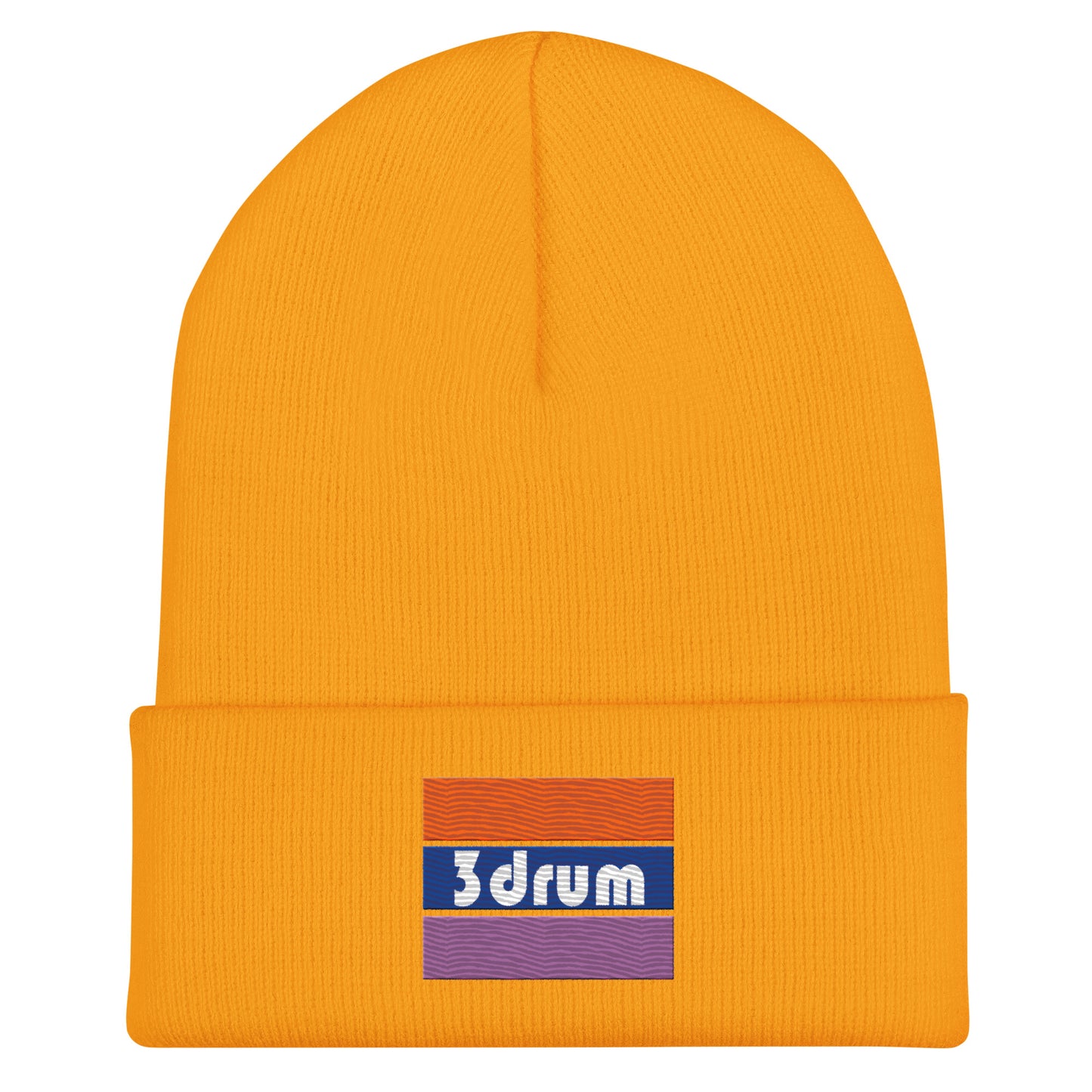 Gorro con borde vuelto