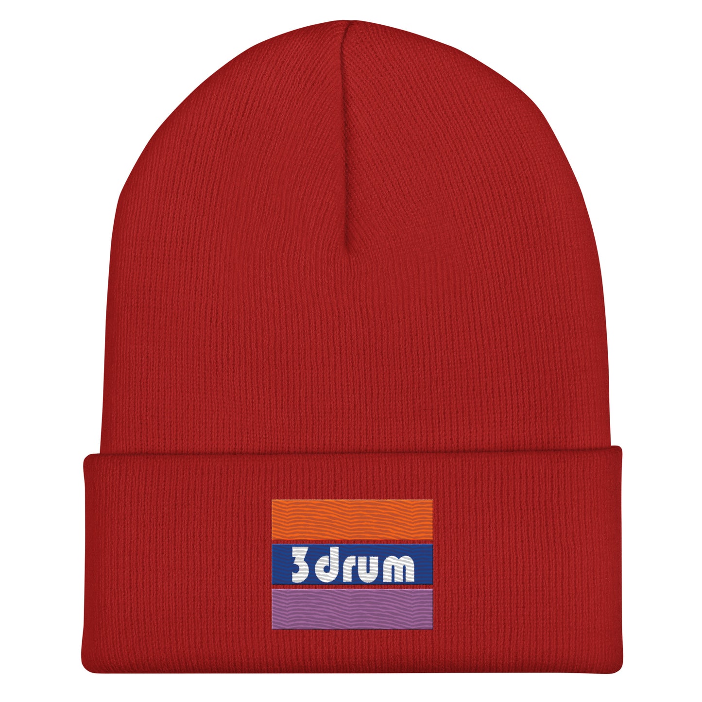 Gorro con borde vuelto