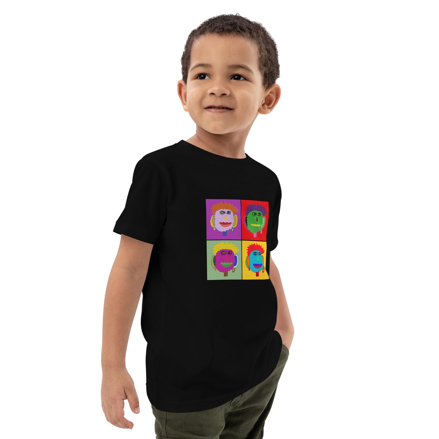 Camiseta algodón orgánico niño