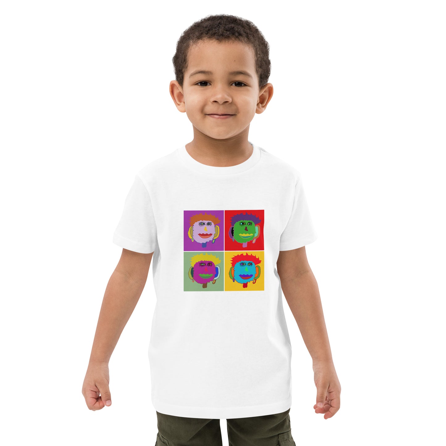 Camiseta algodón orgánico niño