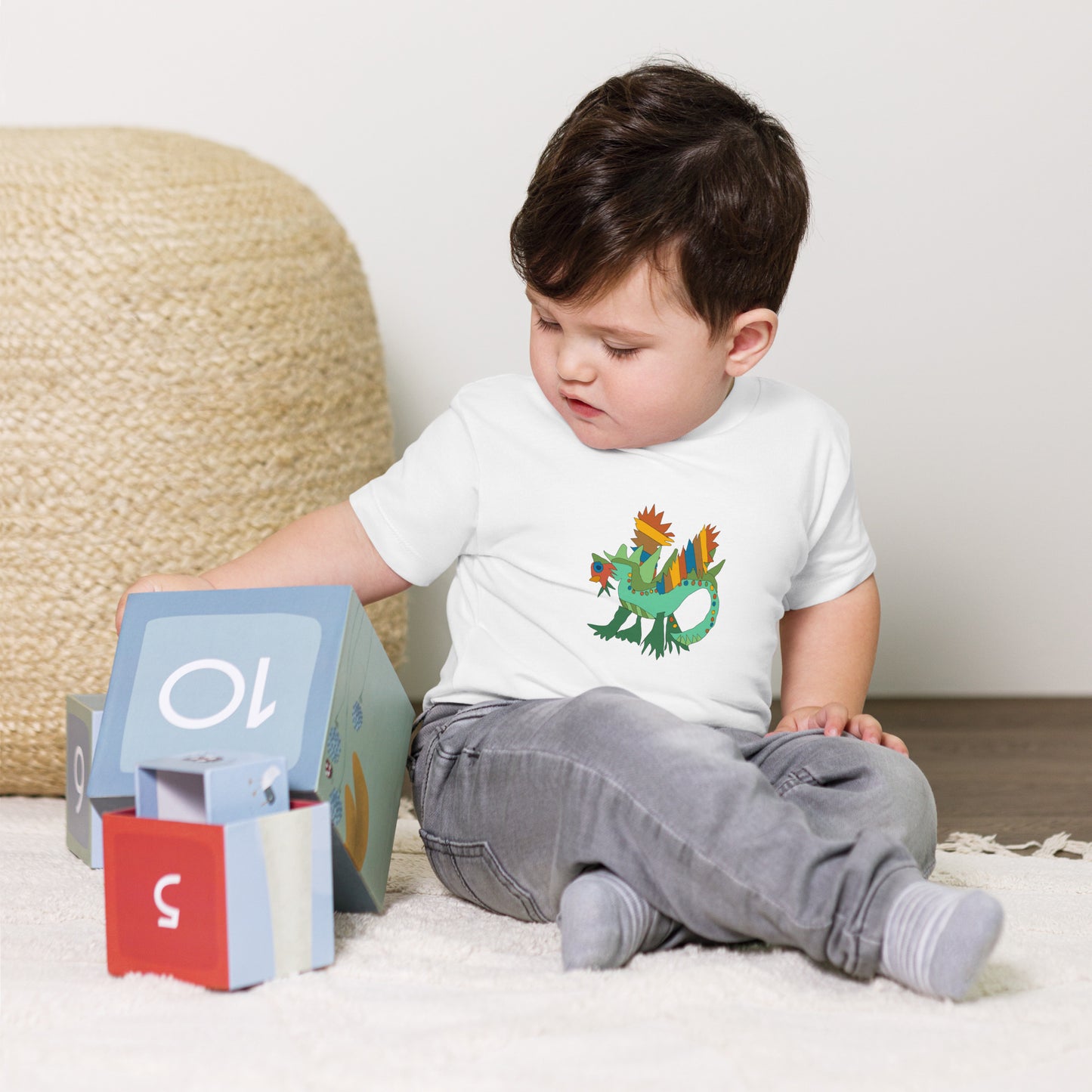 Camiseta de manga corta para niño