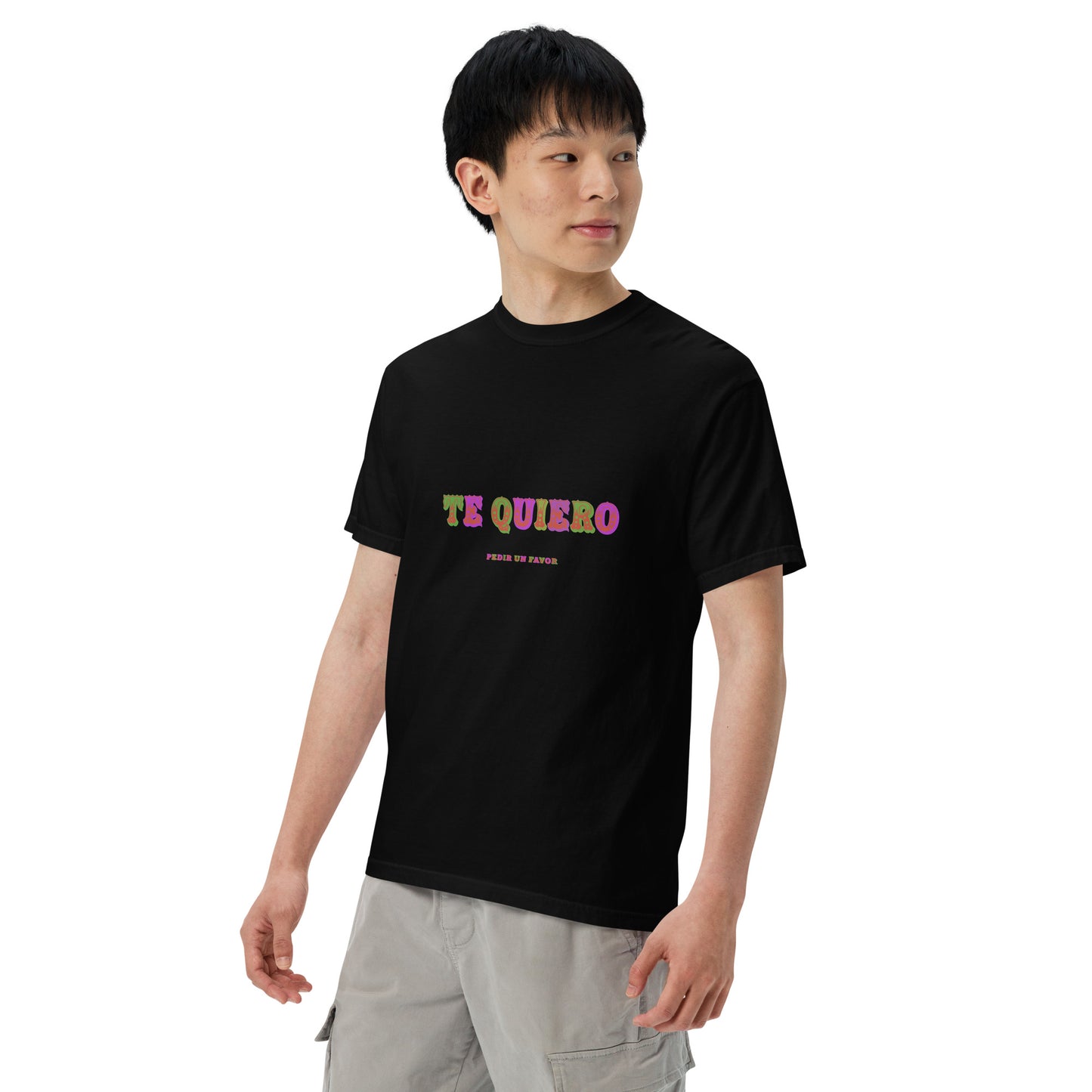 Camiseta gruesa teñida unisex